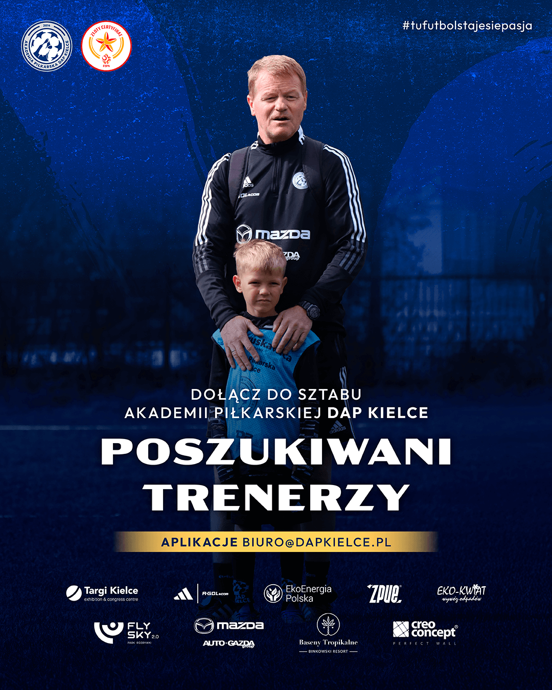 [OFERTA PRACY] Zatrudnimy trenerów piłki nożnej!
