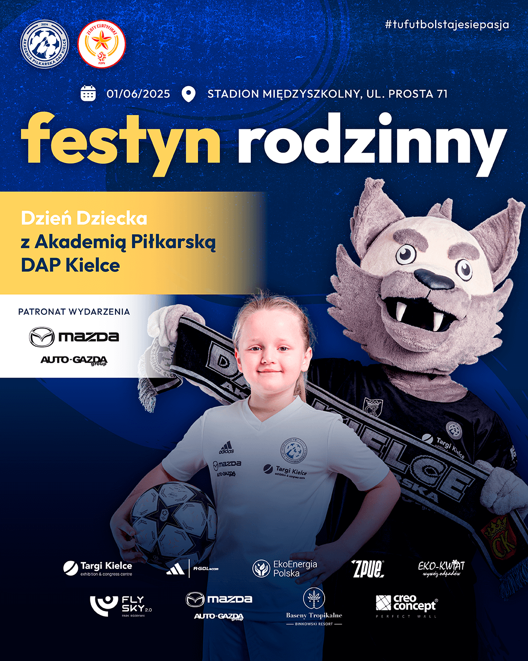 Dzień Dziecka z Akademią Piłkarską DAP Kielce 2025!